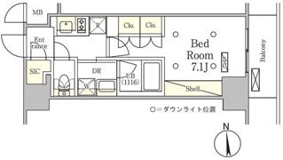 テラス御徒町の間取り画像