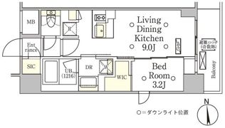 テラス御徒町の間取り画像
