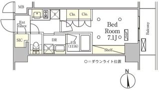 テラス御徒町の間取り画像