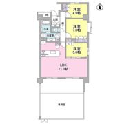 アンビエンテ経堂の間取り画像