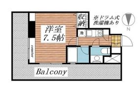 メゾン・ド・ヴィレ市ヶ谷の間取り画像