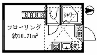 フェリスポワールの間取り画像