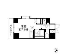 ダイヤモンドレジデンス勝どきの間取り画像