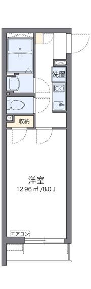 クレイノFAIR八雲の間取り画像