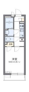 クレイノFAIR八雲の間取り画像