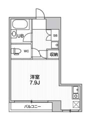 コスモリード人形町の間取り画像