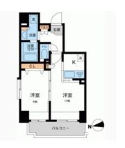 プライマル浅草橋の間取り画像
