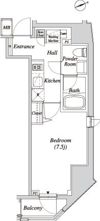 クレセント虎ノ門新橋の間取り画像