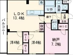 S－RESIDENCE富士見ヶ丘affordの間取り画像