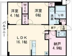 S－RESIDENCE富士見ヶ丘affordの間取り画像