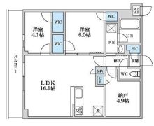 S－RESIDENCE富士見ヶ丘affordの間取り画像