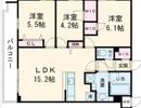 S-RESIDENCE富士見ヶ丘affordの間取り画像