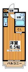 ライフポイント方南町の間取り画像