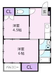 星マンションの間取り画像