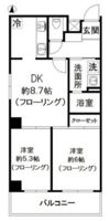 クリダイマンションの間取り画像