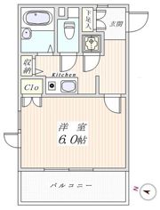 パークウェル神楽坂の間取り画像