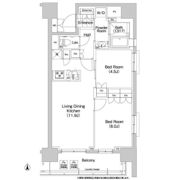 コンフォリア秋葉原EASTの間取り画像