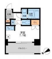 プライマル三軒茶屋の間取り画像