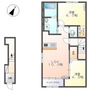 メゾン岩﨑の間取り画像
