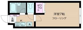 シャルレ早稲田の間取り画像