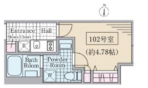 ReveResidence駒場東大前の間取り画像
