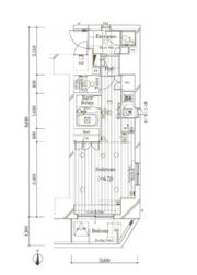 ガリシアヒルズ西麻布EASTの間取り画像