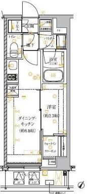 アルテシモヴェレの間取り画像