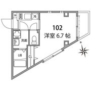モンシャトー高井戸Ⅱの間取り画像