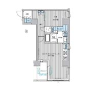 RODIA日本橋茅場町の間取り画像