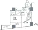 カスタリアタワー品川シーサイドの間取り画像