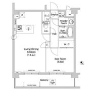 コンフォリア神楽坂の間取り画像