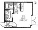 アレーロ高田馬場の間取り画像