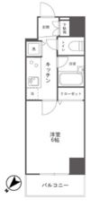 Totsu Residence 渋谷本町の間取り画像