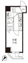 Totsu Residence 渋谷本町の間取り画像