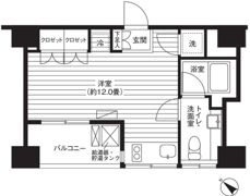 Ti-HIGASHIAZABUの間取り画像