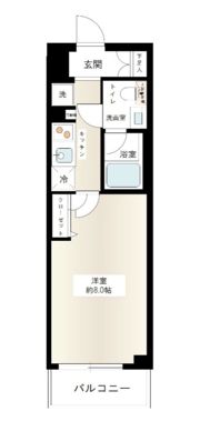 HYs crecer清澄白河の間取り画像