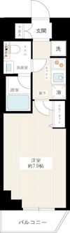 HYs crecer清澄白河の間取り画像