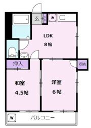 しらかばマンションの間取り画像