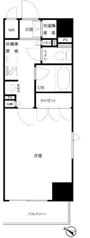 ルーブル東麻布の間取り画像