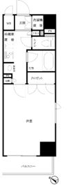 ルーブル東麻布の間取り画像