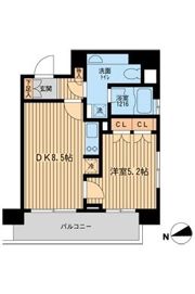 ラクラス田町の間取り画像