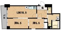 ラフィーネカワムラの間取り画像