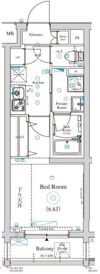 ディアレイシャス東京サウスパレスの間取り画像