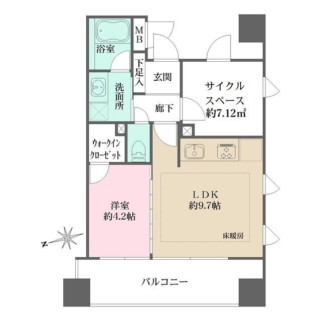 間取図
