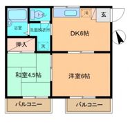クレールヒロの間取り画像