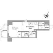 コンフォリア・リヴ関内の間取り画像