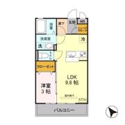 エスポワールの間取り画像