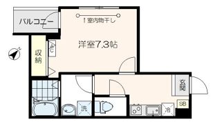ウィンコーポ野方駅前の間取り画像