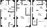 細田邸の間取り画像