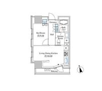 ベルファース芝浦タワーの間取り画像